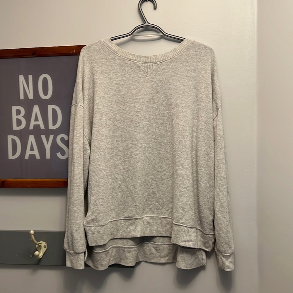 Light gray sweater